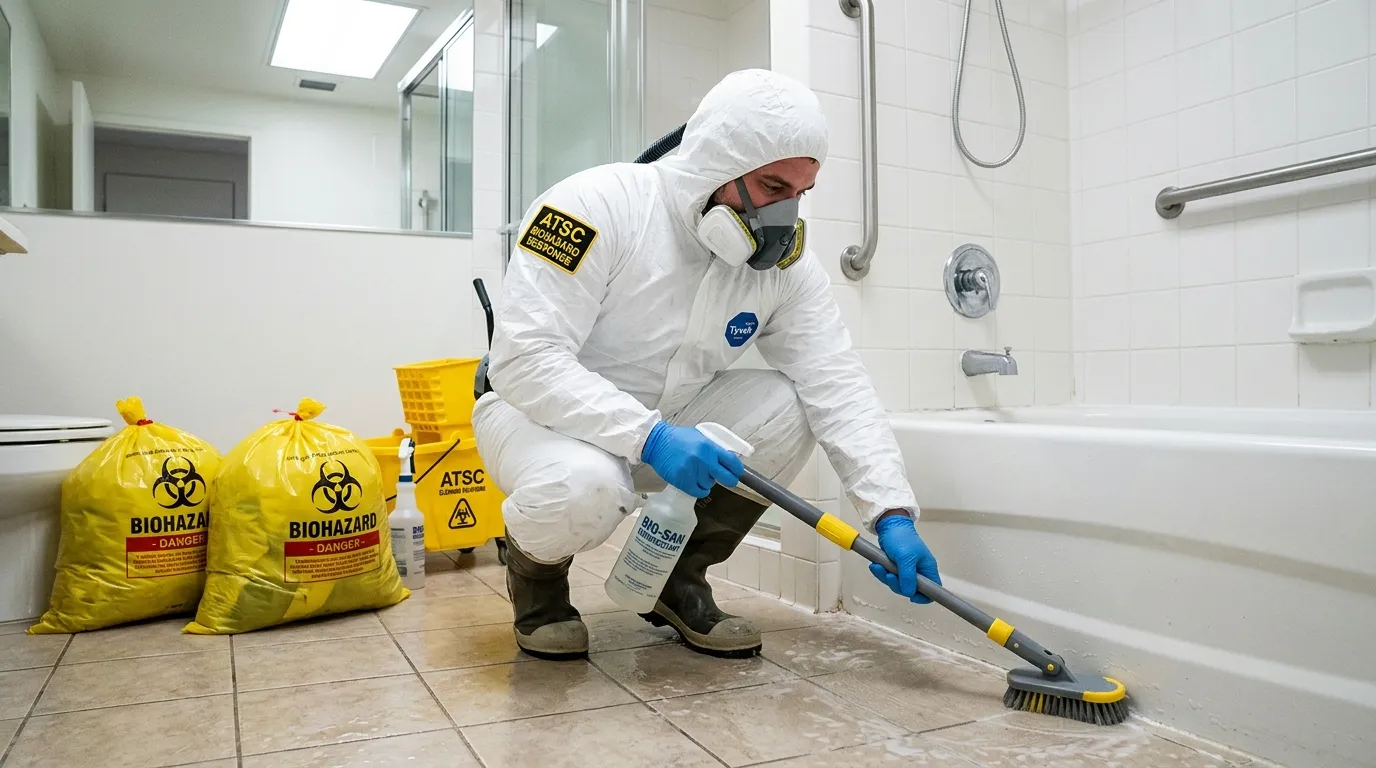 Decontamination equipment deployed for Blood Cleanup in Winter Garden